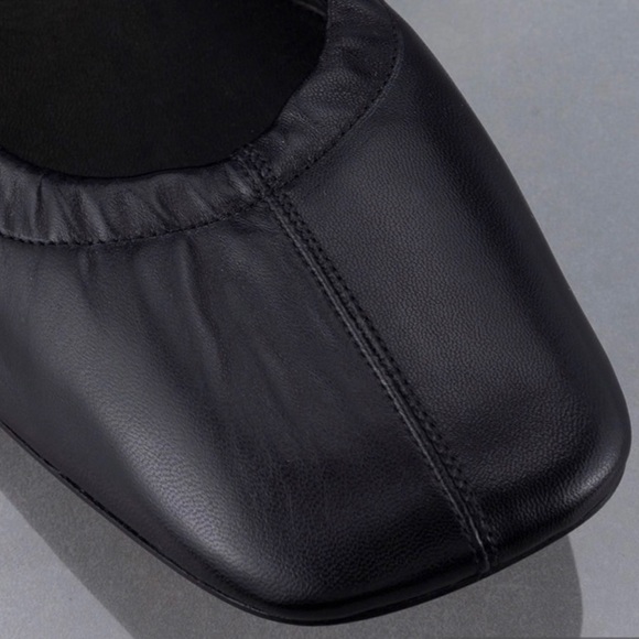 Frame Black Leather Modern MaryJane - Picture 6 of 10